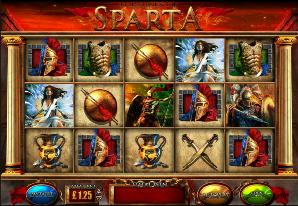 斯巴达的财富》（Fortunes Of Sparta Pokie