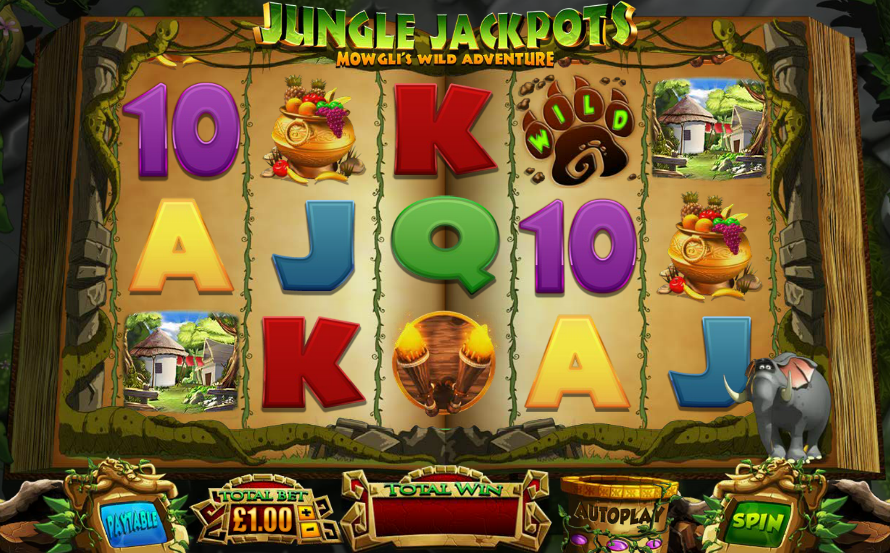 Jungle Jackpots Pokie
