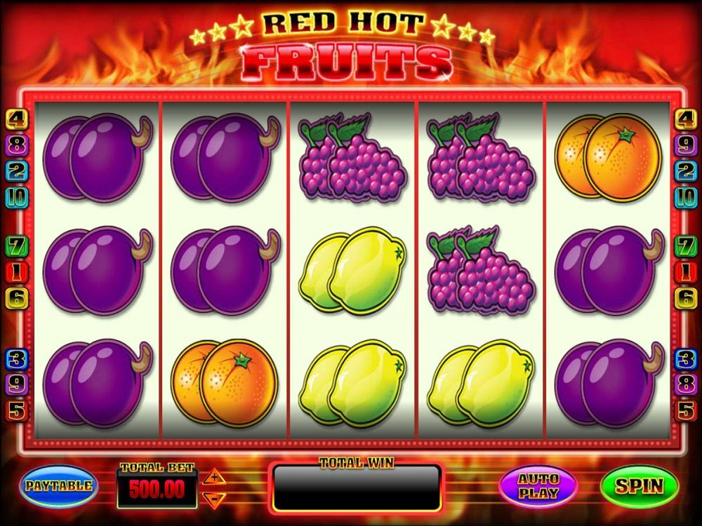 Pokie Red Hot Fruits