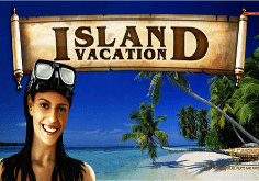 Island Vacation Pokie Logo