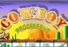 Cowboy Progressive Pokie Logo