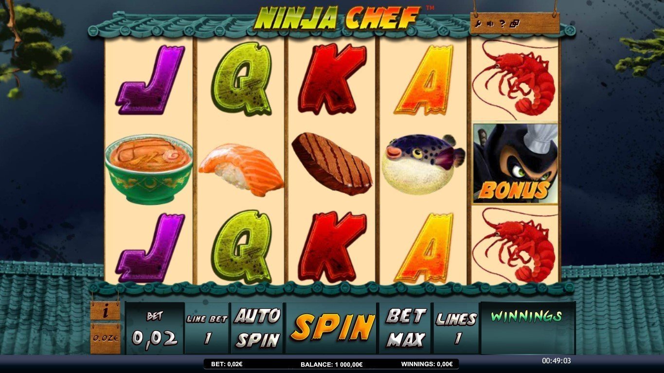 Ninja Şef Pokie