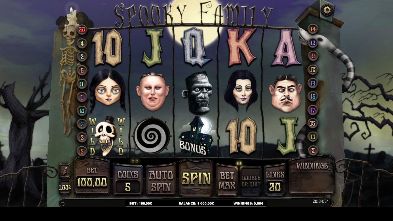 Spooky Family Pokie