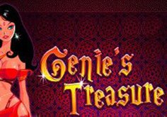 Genie 8217s Treasure Pokie Logo
