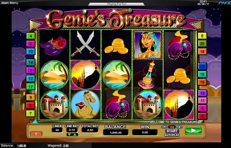 Genie 8217s Treasure Pokie