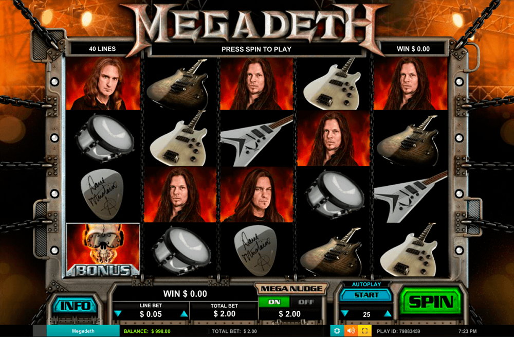 Megadeth Pokie