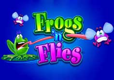 Frogs 8216n Flies Pokie Logo