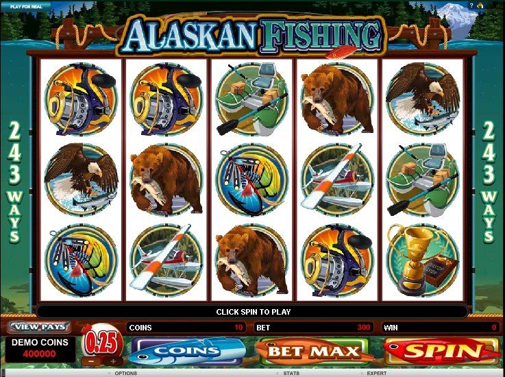 Pokie de pesca de Alaska