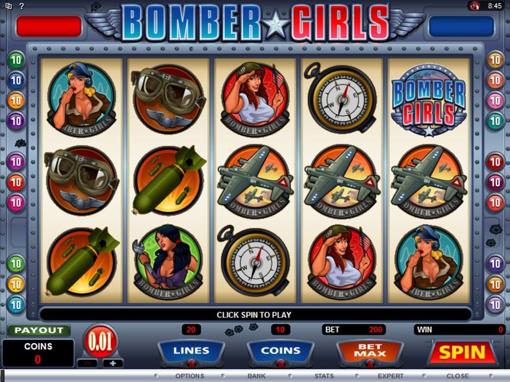 Bomber Girls Pokie