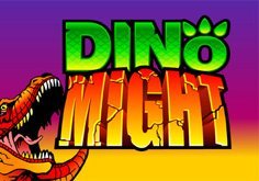 Dino Might Pokie Logo