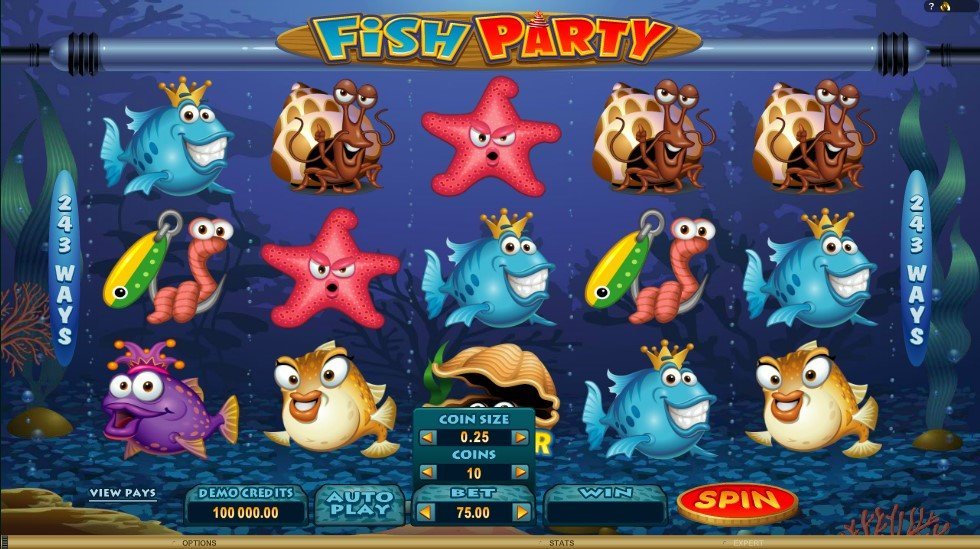 Fisch Party Pokie