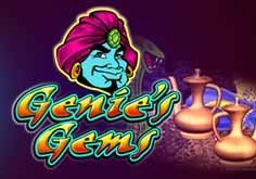 Genie 8217s Gems Pokie Logo