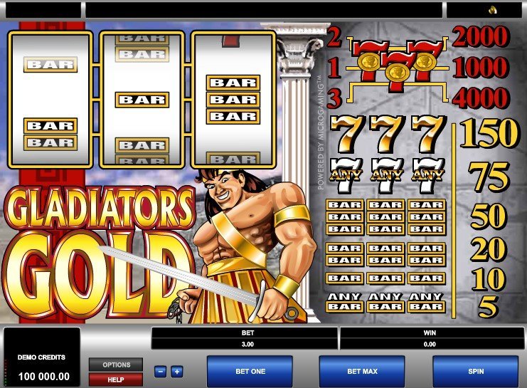 Gladiators Gold Pokie