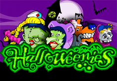Halloweenies Pokie Logo