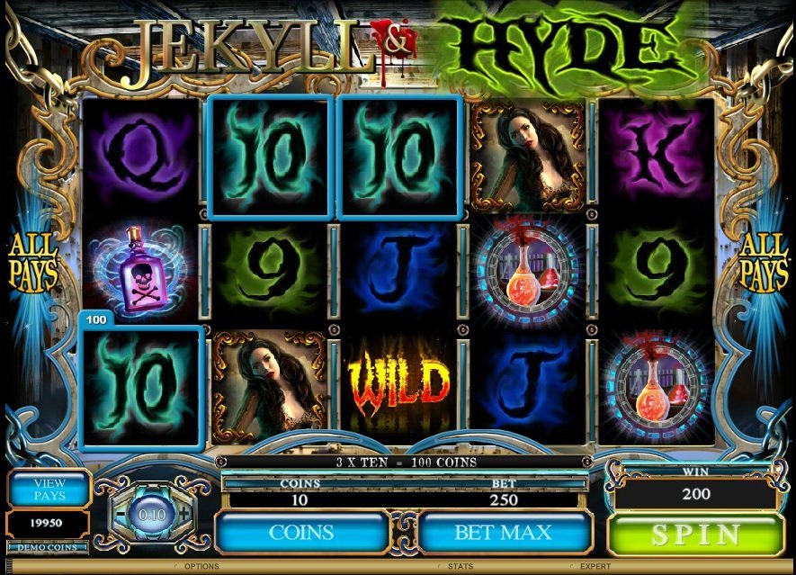 Jekyll And Hyde Pokie