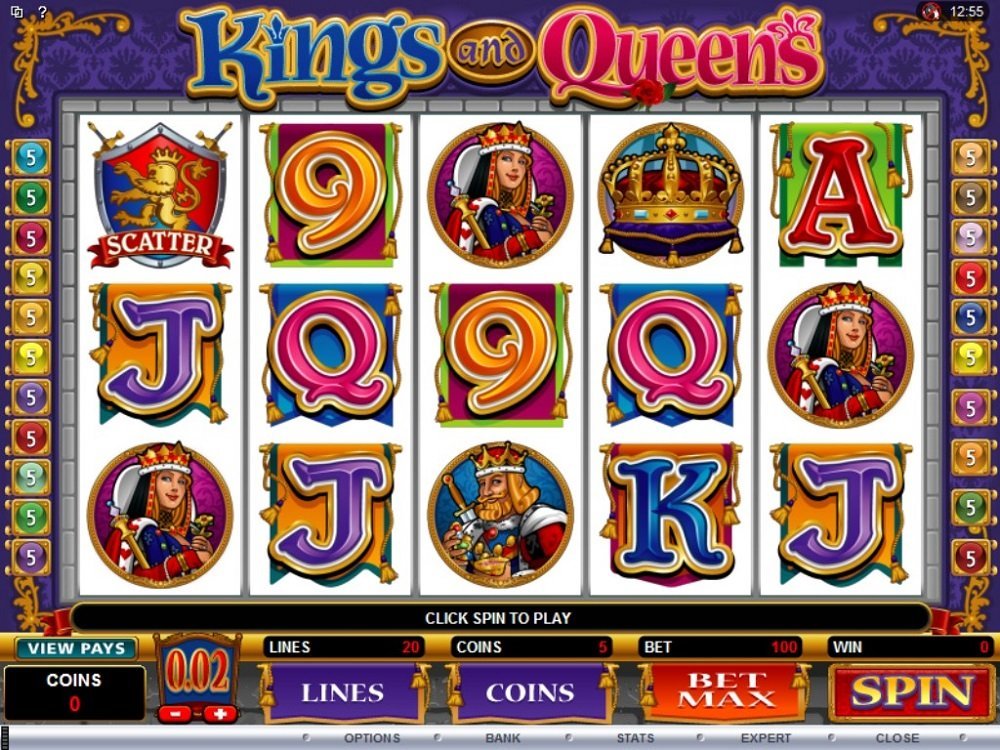 Kings And Queens Pokie