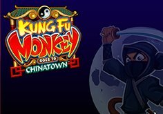 Kung Fu Monkey Pokie Logo