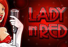 Lady In Red Pokie Logo