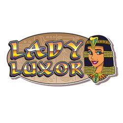 Lady Luxor Pokie Logo