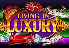Living In Luxury Pokie Logo