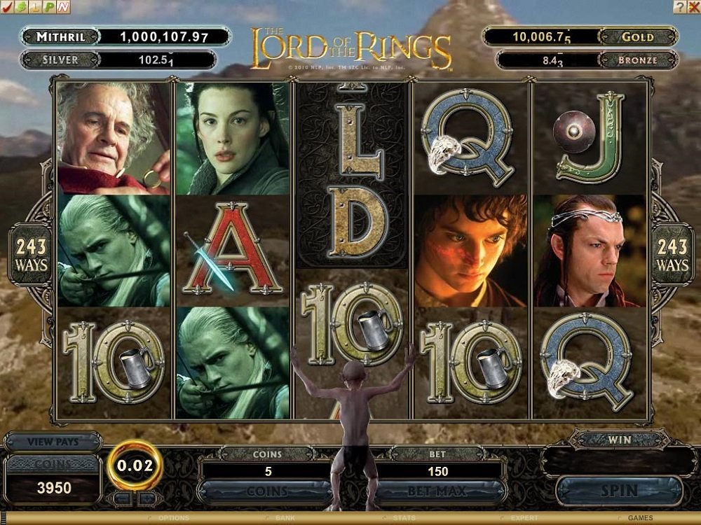 Lord Of The Rings Fellowship Of The Ring Pokie