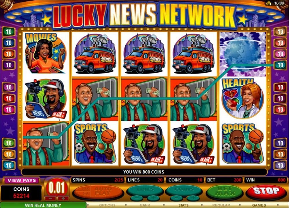 Lucky News Network Pokie