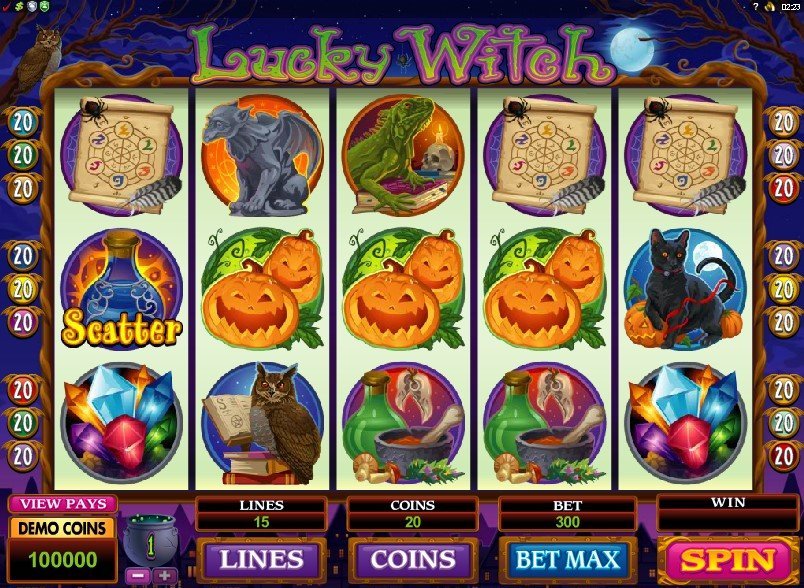 Lucky Witch Pokie