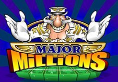 Major Millions 5 Reel Pokie Logo