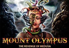 Mount Olympus The Revenge Of Medusa Pokie Logo
