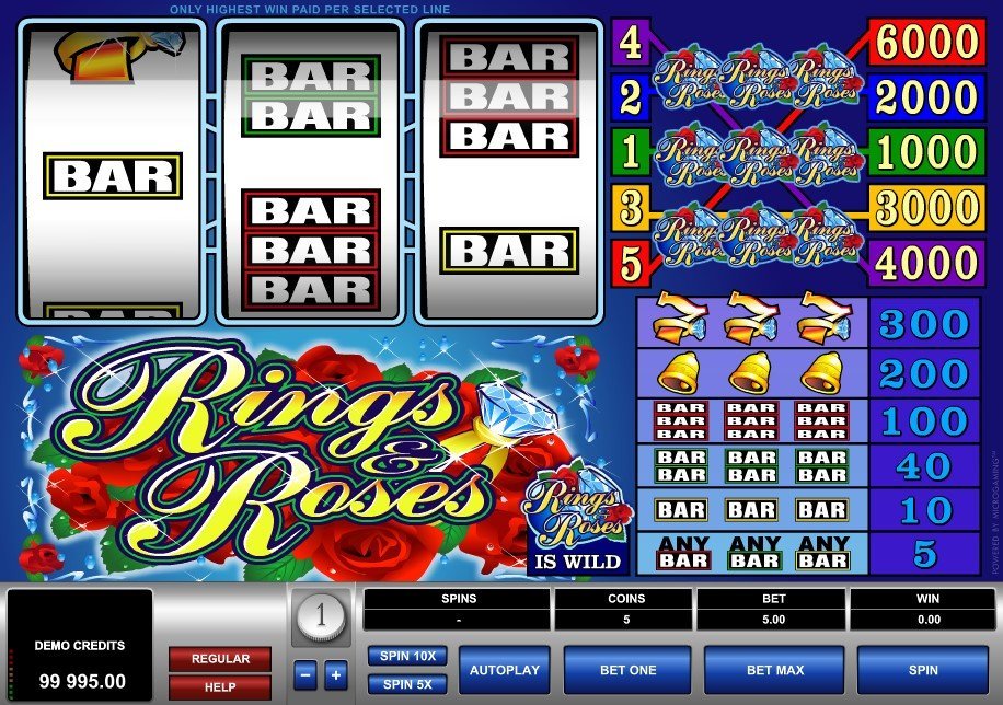 Rings And Roses Pokie