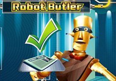 Robot Butler Pokie Logo
