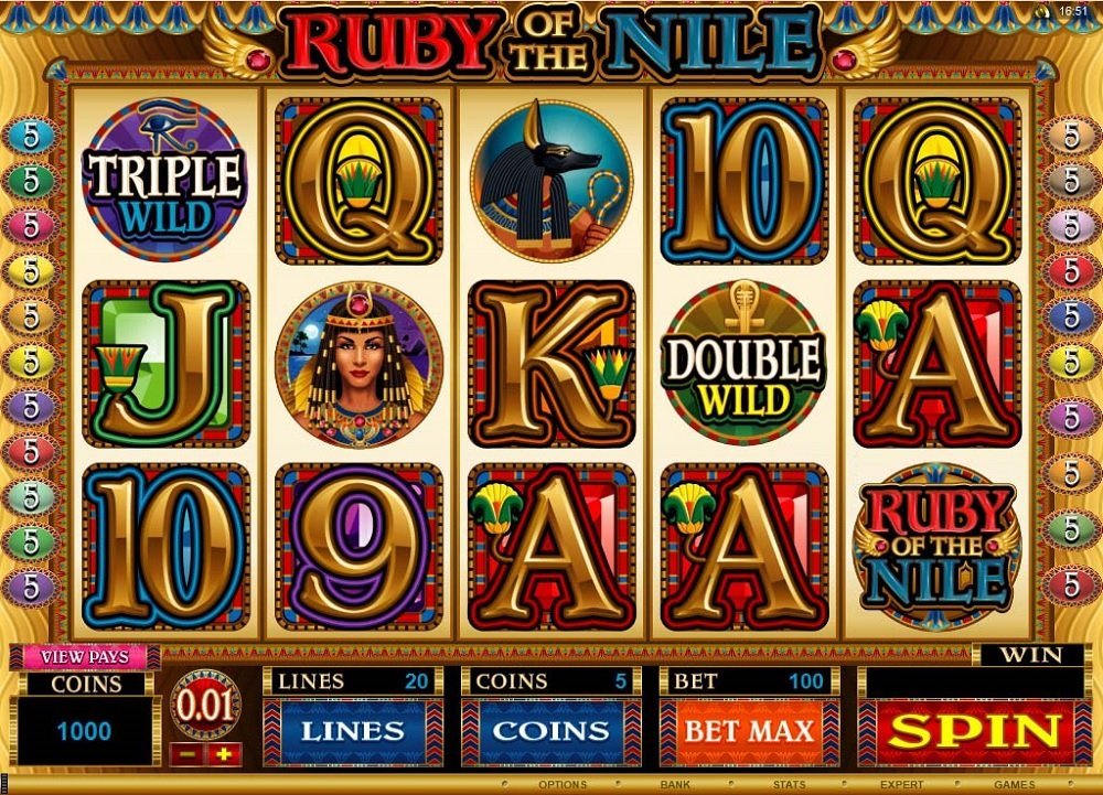 Ruby Of The Nile Pokie