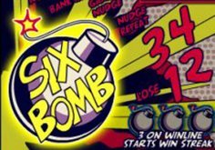 Six Bomb Pokie Logo
