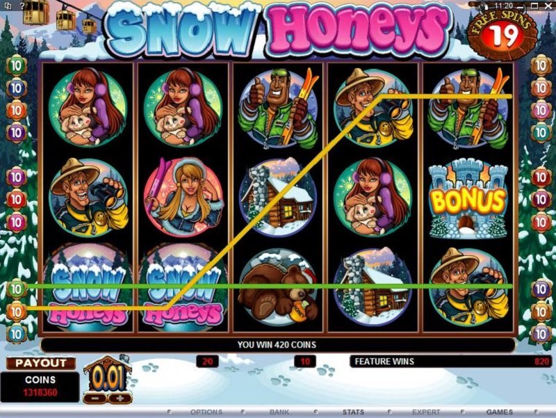 Snow Honeys Pokie