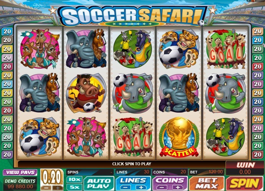 Soccer Safari Pokie