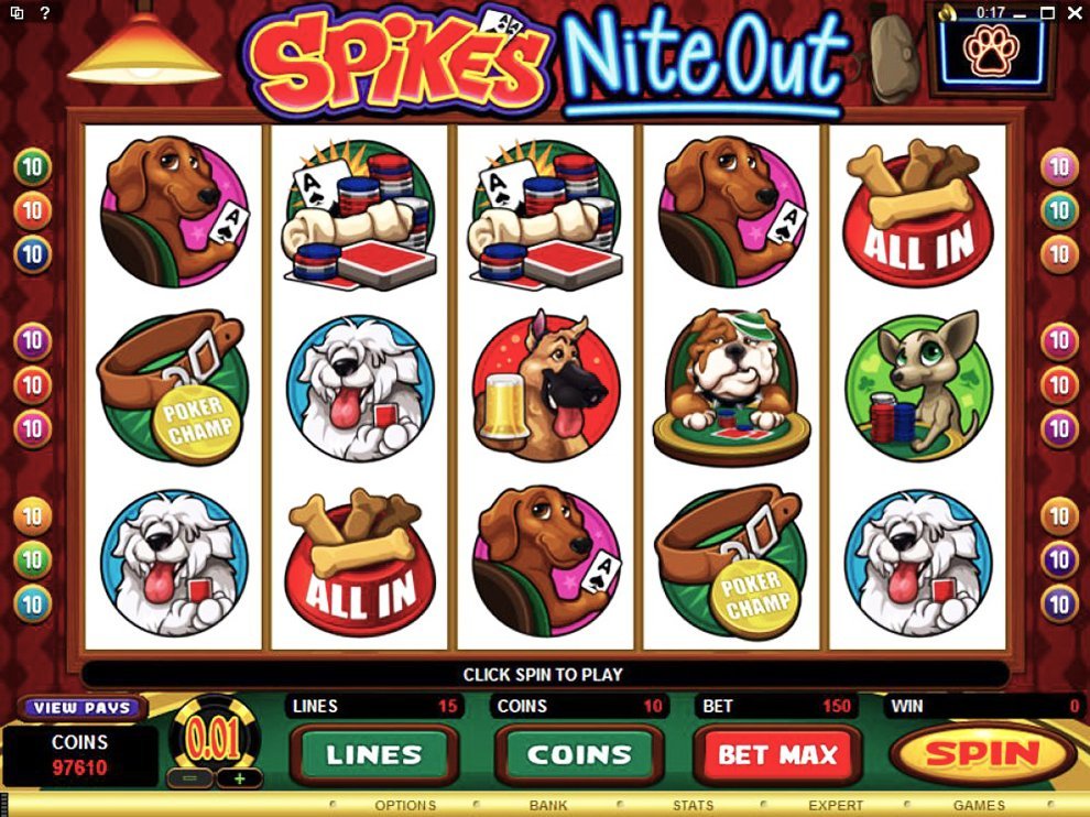 Spikes Nite Out Pokie