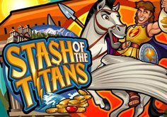Stash Of The Titans Pokie Logo