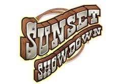 Sunset Showdown Pokie Logo
