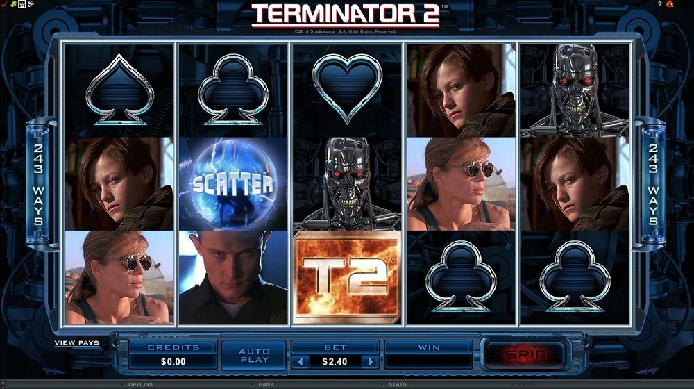 Terminatorius 2 Pokie