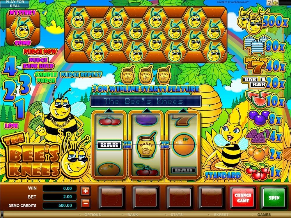 O jogo de pingue-pongue Bees Knees