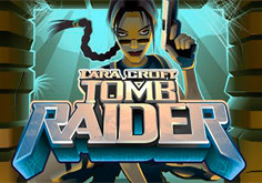 Tomb Raider Pokie Logo