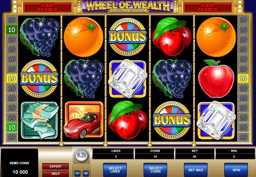 Специално издание на покера Wheel Of Wealth