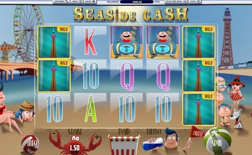 Seaside Cash Pokie