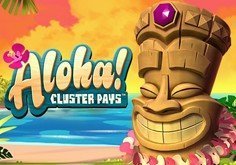 Aloha Cluster Pays Pokie Logo