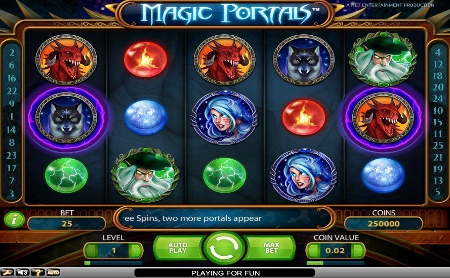 Magiški portalai Pokie