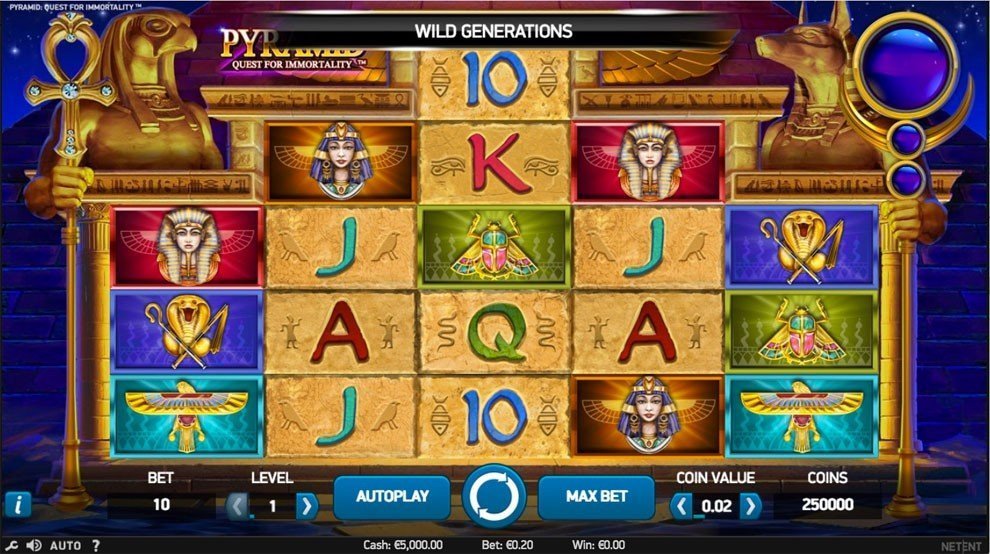 Pyramid Quest For Immortality Pokie