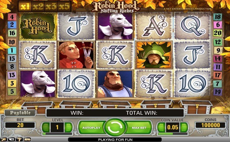 Robin Hood 8211 Shifting Riches Pokie