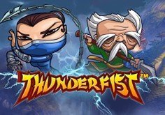 Thunderfist Pokie Logo
