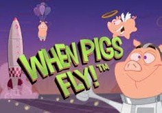 When Pigs Fly Pokie Logo
