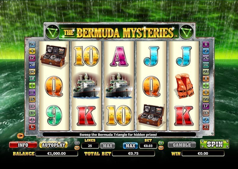 Der Bermuda Mysteries Pokie